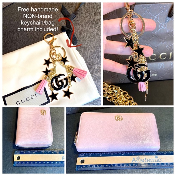 Gucci Marmont Wallet Crossbody with keychain - Picture 9 of 16